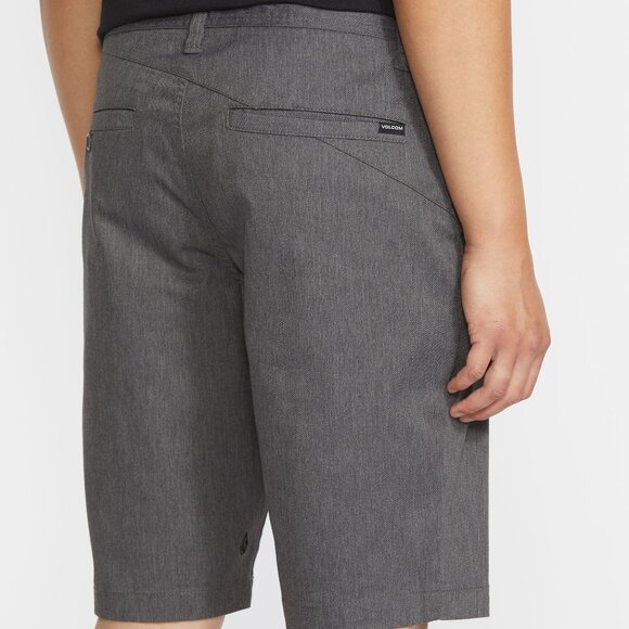 NWOT Volcom Frickin Modern Stretch Shorts Charcoal Heather 31 - Picture 1 of 15